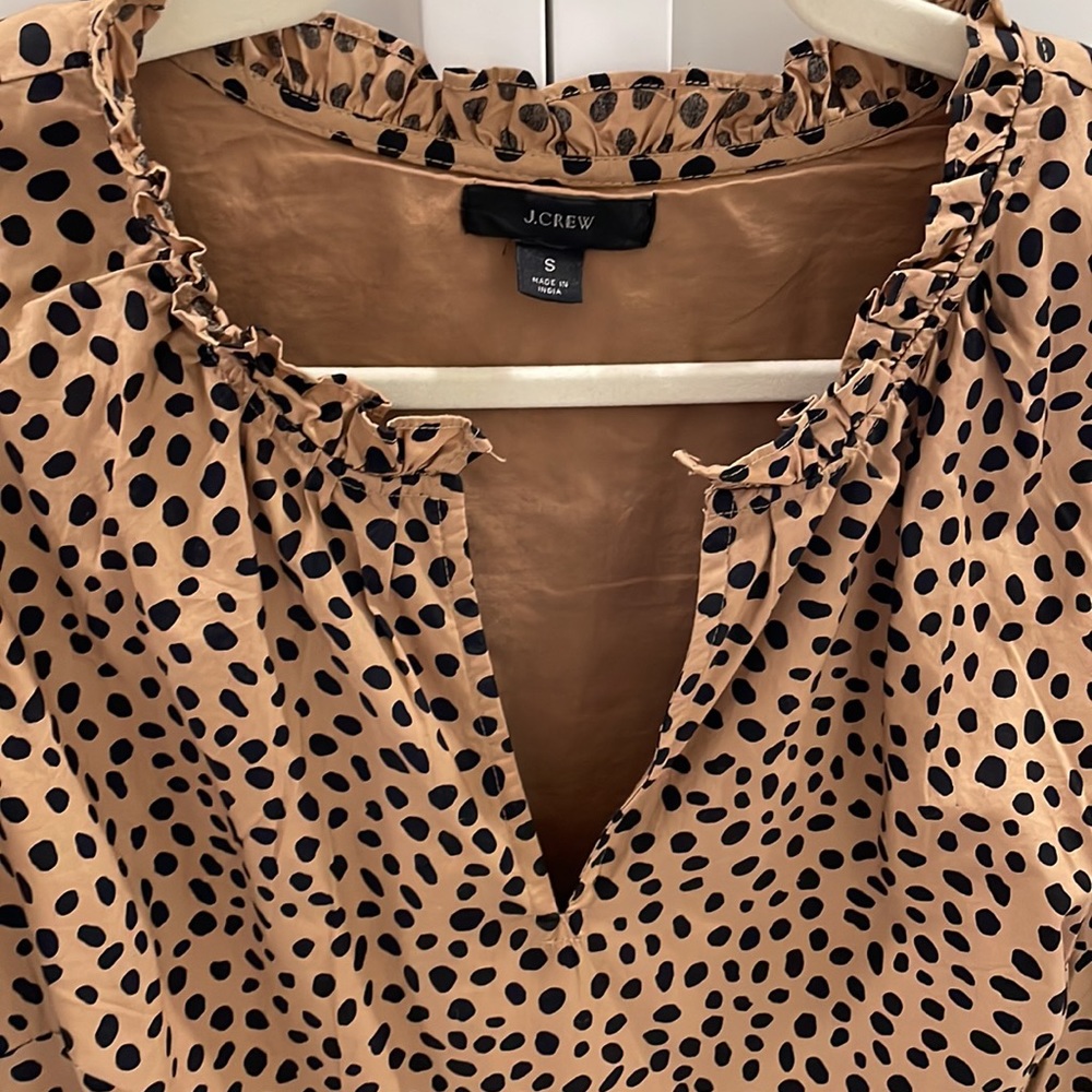 J Crew tiered popover dress - Picture 3 of 8